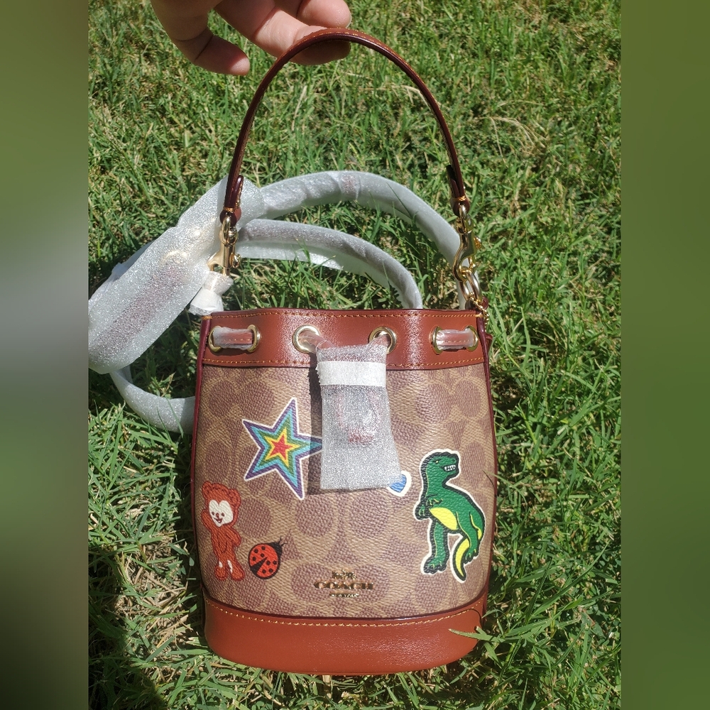 Coach bucket bag limited edition NWT